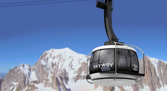 Nouvelle Téléphérique Skyawy du Mont Blanc!