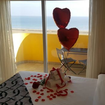 San Valentino a Rimini nel più bel balcone sul mare
