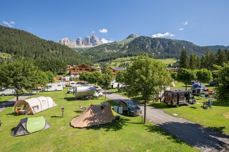 Offerte campeggi d'estate in Val di Fassa