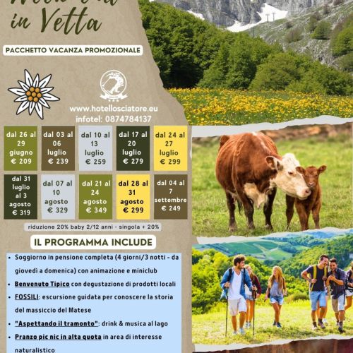Long Week end in Vetta