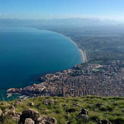 Fahrradtour mit Meerblick von den Hügeln des Zingaros