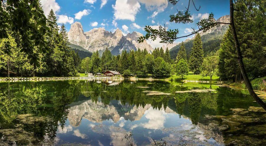 Summer holiday in the Dolomites