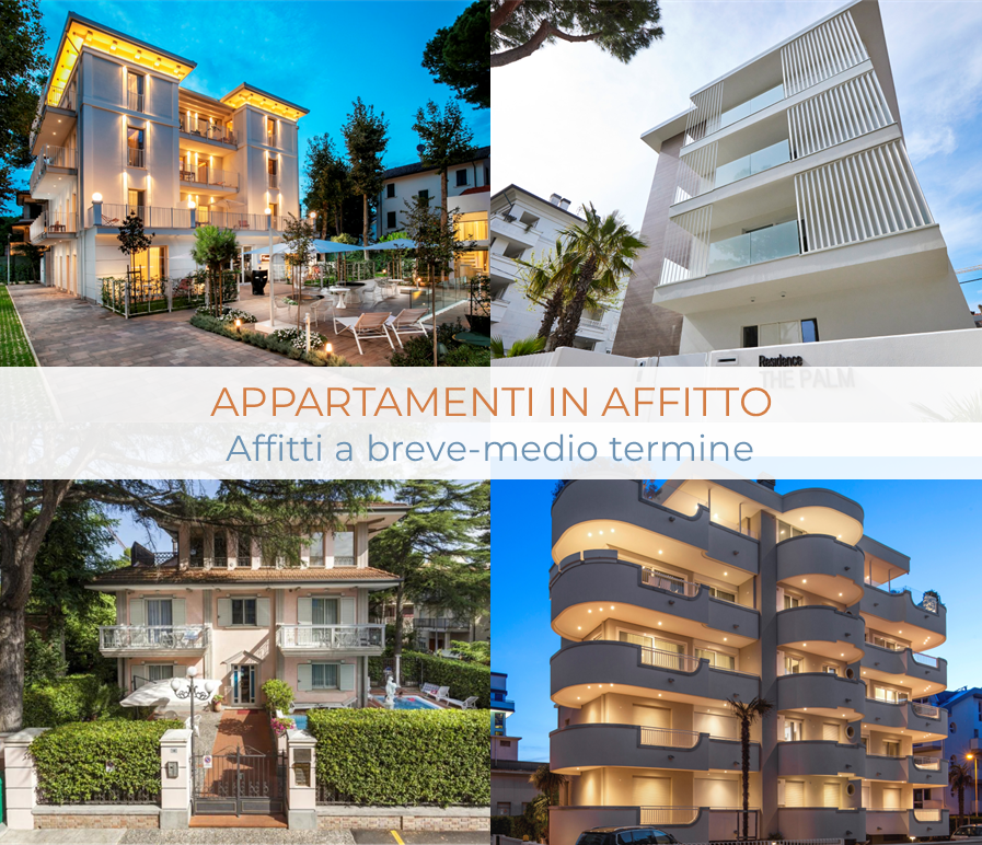 Appartamenti a Rimini e Riccione per Affitti a breve e medio termine
