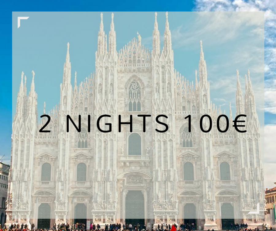 2x1 Two nights 100 €