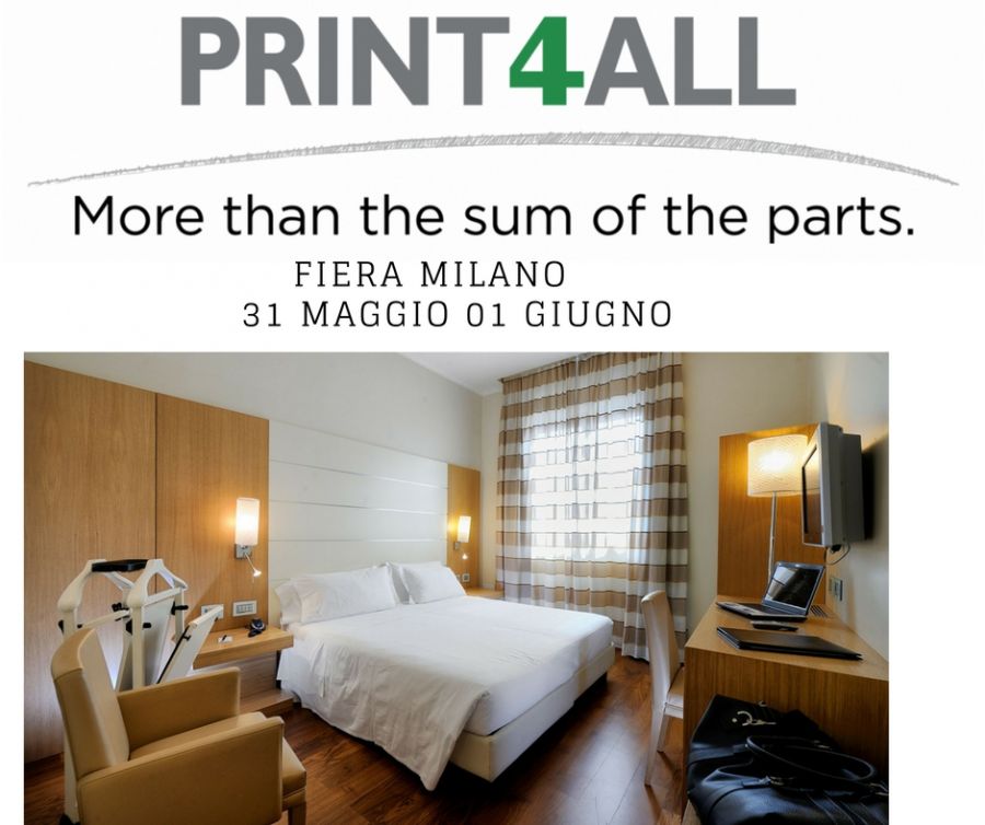 Offerta Hotel Milano vicino PRINT4ALL2018