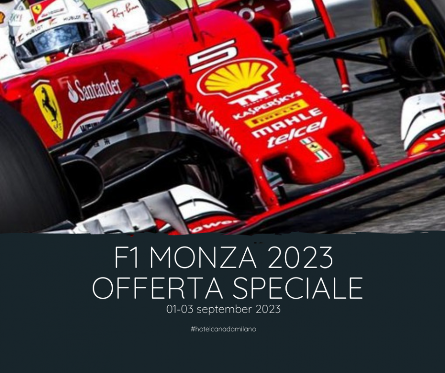 Offerta Hotel Milano centro con parcheggio vicino al Gran Premio di Monza 2023