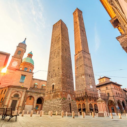 The Centre of Bologna in a day