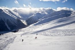 Weiße Woche in der Wohnung in Livigno