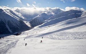 Weiße Woche in der Wohnung in Livigno