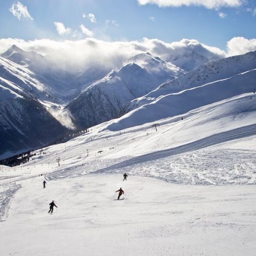 Weiße Woche in der Wohnung in Livigno